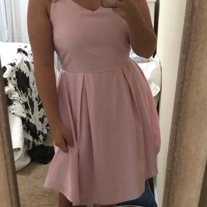 Pink and white seersucker dress! NWT